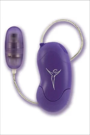 Dr. Laura Berman Intimate Basics Lila - Waterproof Bullet Vibrator - Adult Toys for Couples - Wired Pocket Massager - Purple