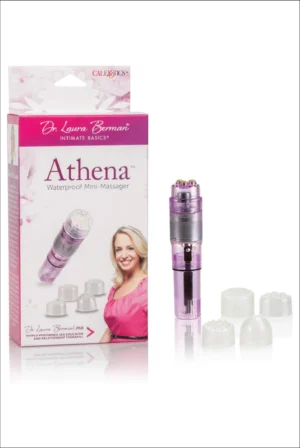 Dr. Laura Berman Intimate Basics Athena - Waterproof Mini Massager - Adult Toys Vibrator - Pocket Massager - Purple