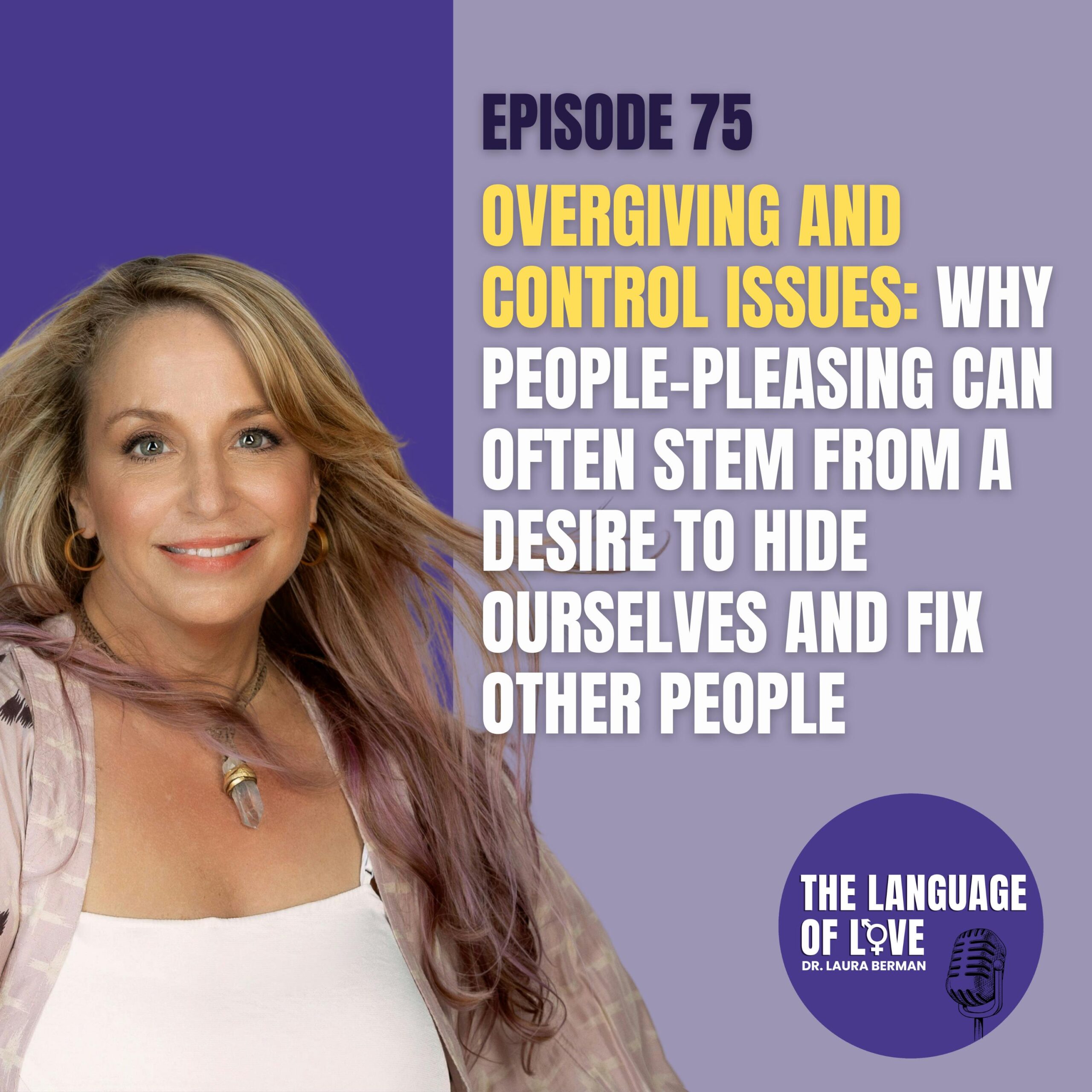 Overgiving and Control Issues: Why People-Pleasing Can Often Stem from A Desire to Hide Ourselves and Fix Other People