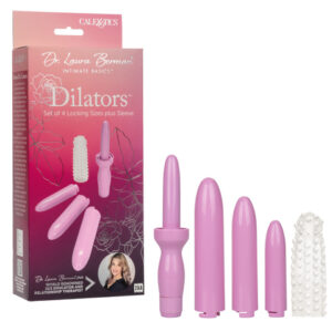 Set Of 4 Locking Sizes Plus Sleeve Dr. Laura Berman® Dilators™
